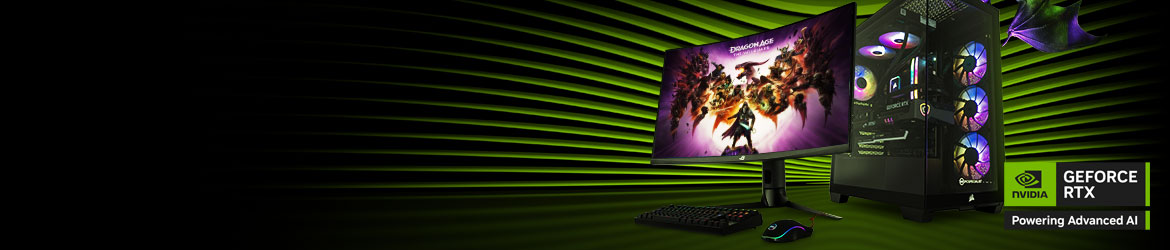 Game Changer GeForce RTX 50 -sarjan tietokoneet, tehonlähteinä Blackwell ja tekoäly, nyt saatavilla PCSpecialiststa