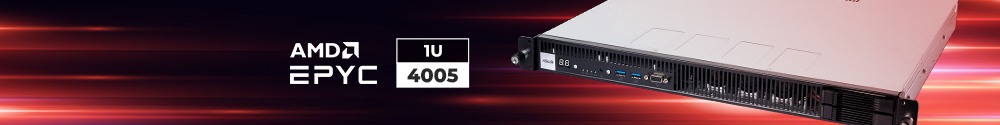 AMD® Epyc™ 4005 -sarjan 1 U:n PALVELIMET