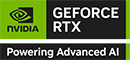 Nvidia RTX AI Logo badge